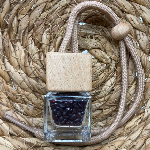 Crystal Chip Vials| Hanging Crystal Vials| Car Decor, Home Decor - Picture 10 of 11